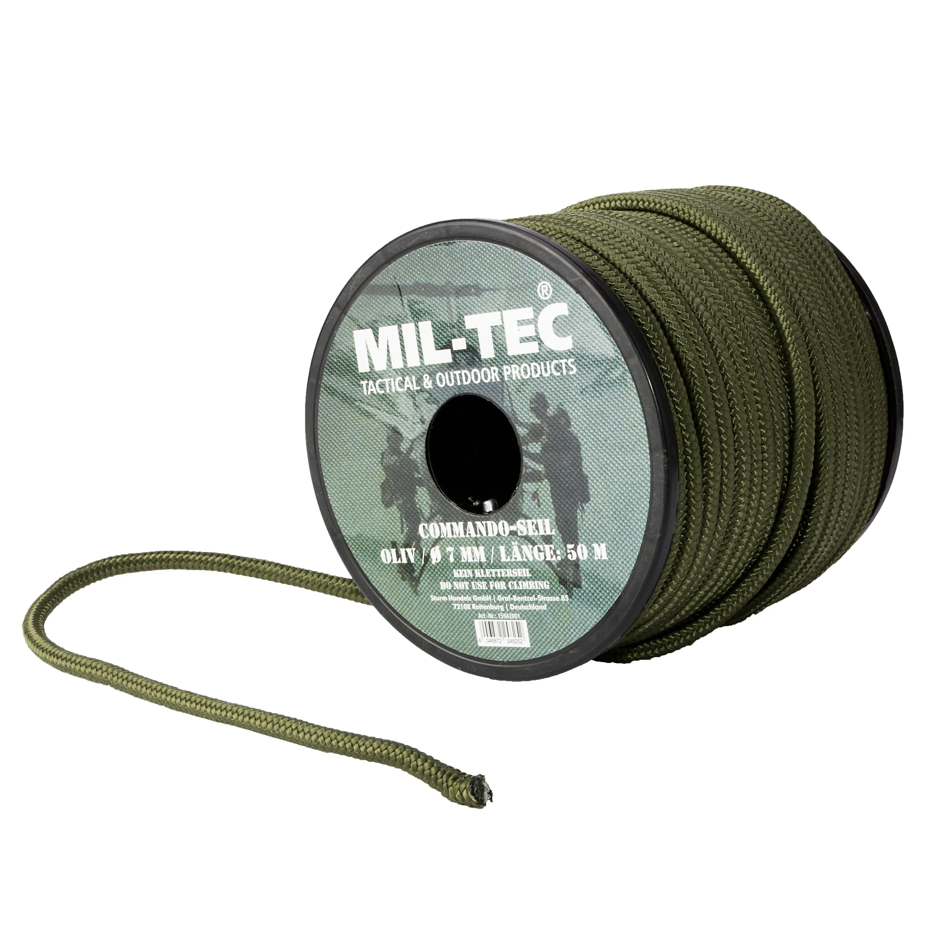 Mil-Tec -  Kommandoseil 7 mm, 50 m