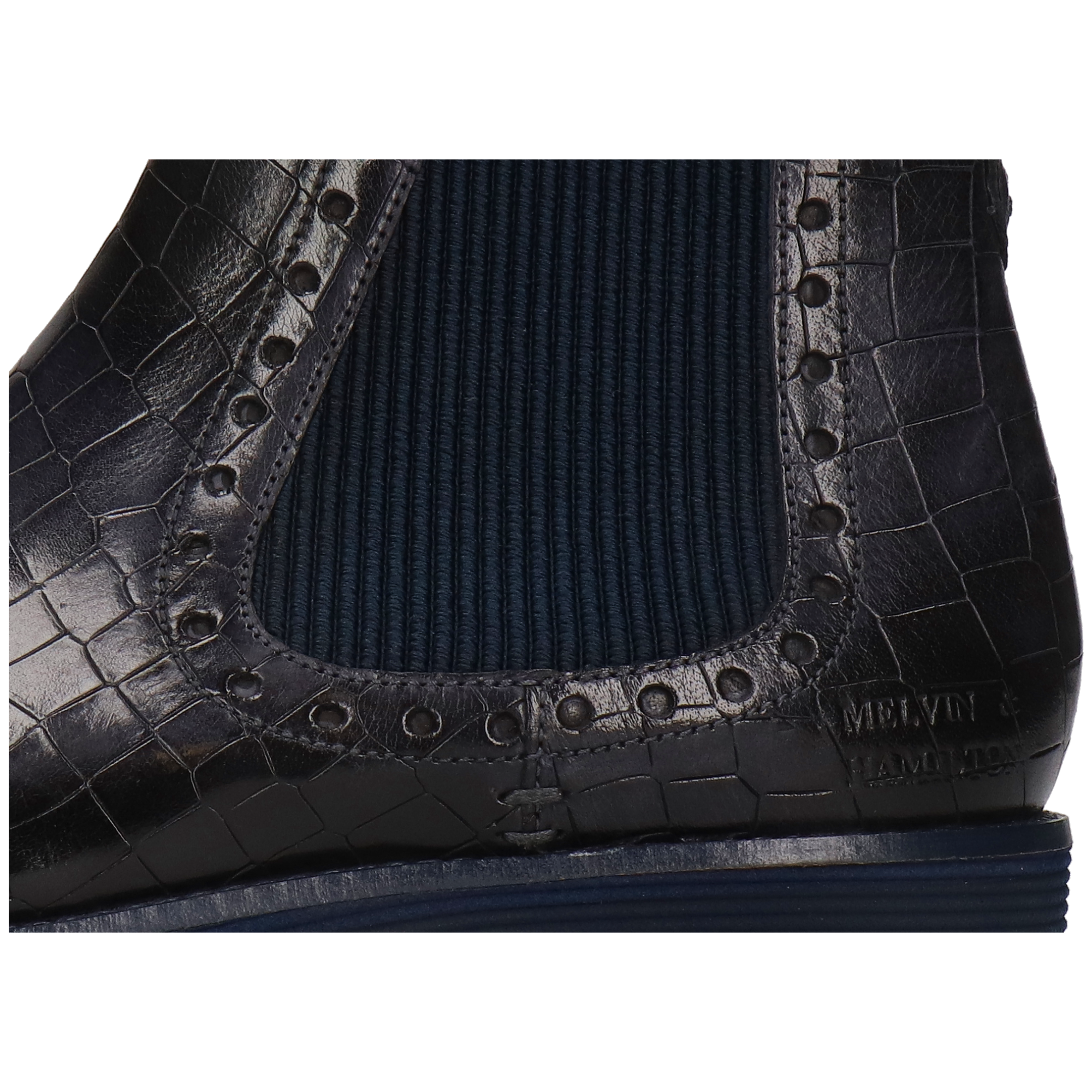 SELINA 42 - Bottines à talon plat | Bleu