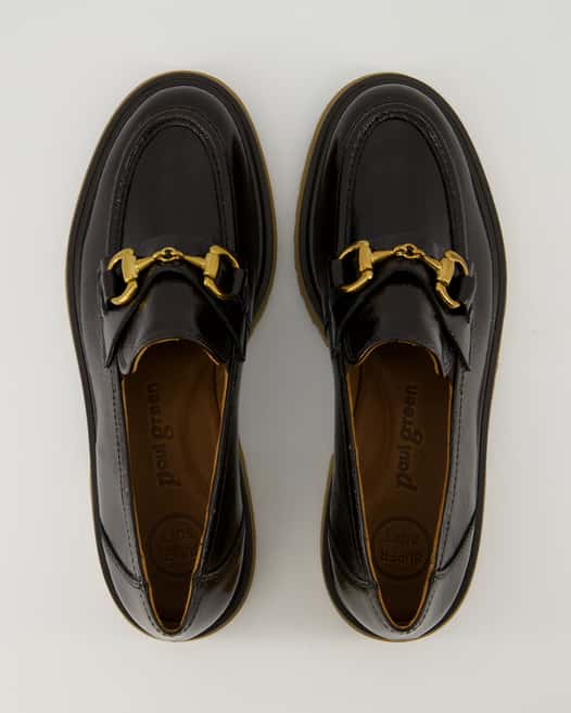 Paul Green 2956-034 Slipper in Schwarz