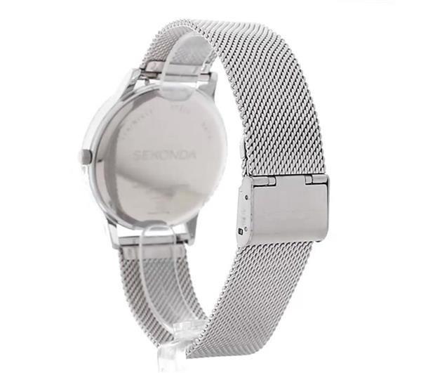 Sekonda Nordic 40mm Silver Watch Round Case White Dial
