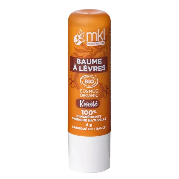 Bálsamo labial orgânico de karité MKL Green Nature 4g