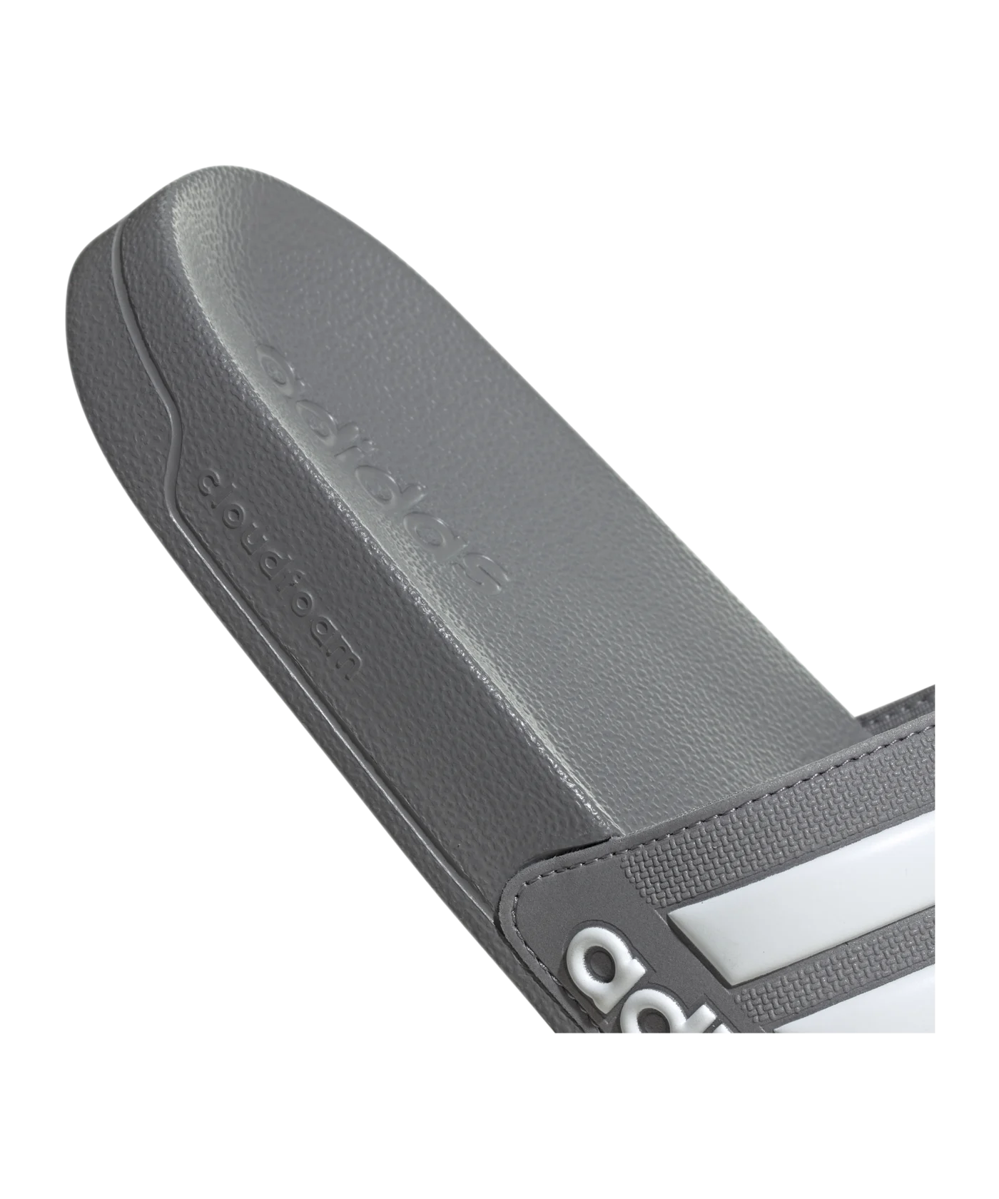 adidas Cloudfoam Adilette Shower Grau Weiss