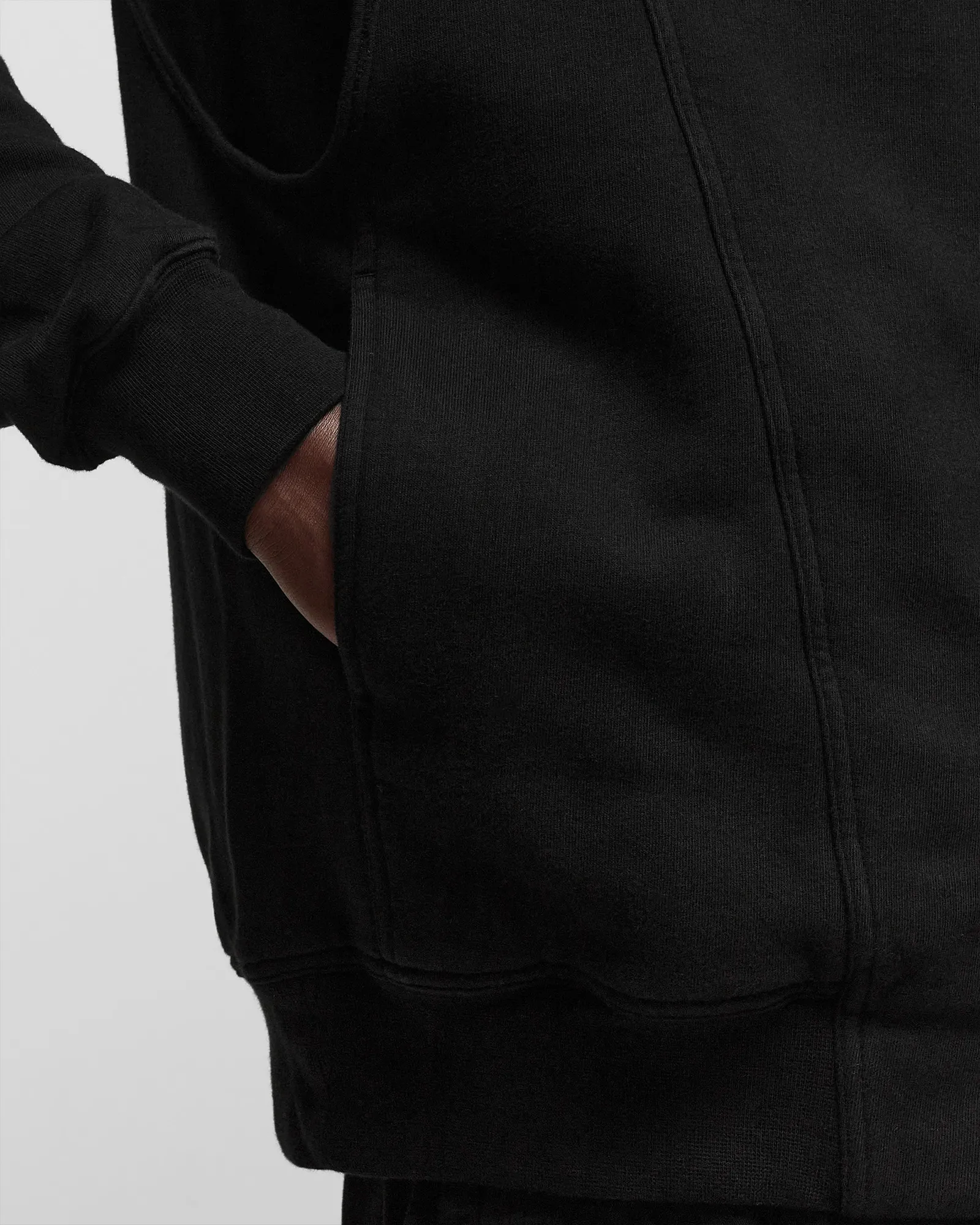 Rick Owens KNITSWEATT-SHIRT-JUMBOFLIGHTVEST
