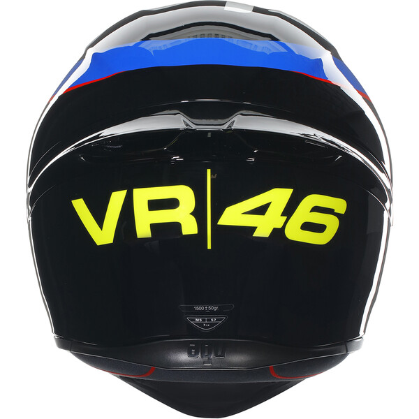 AGV - Casque K1 S VR46 Sky Racing Team Noir / Bleu / Blanc