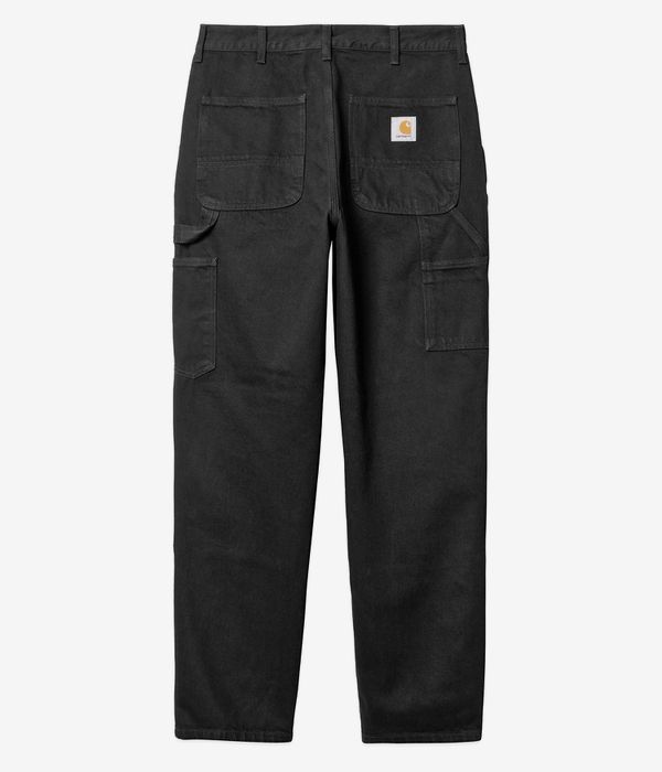 Carhartt WIP Double Knee Hose (black stone washed)