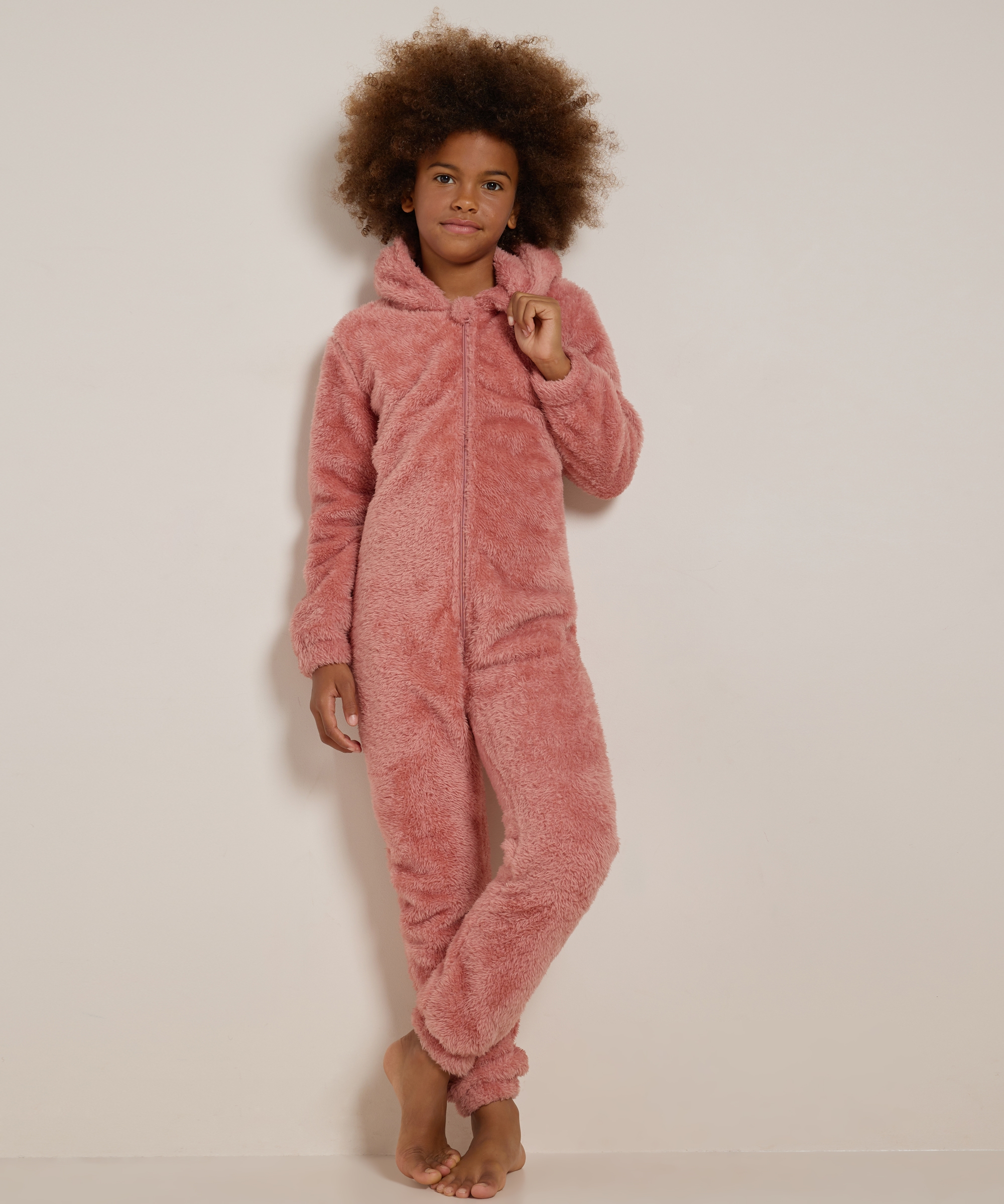 uni onesie met capuchon