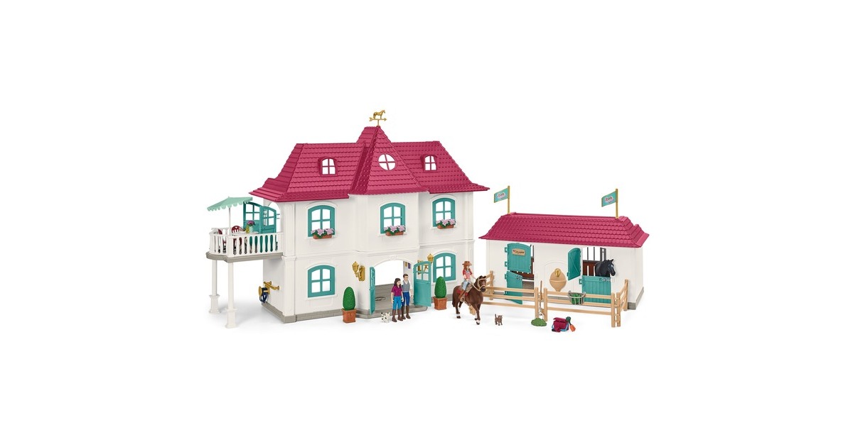 SchleichHorse Club - Country huis en stal speelfiguur  (42551)