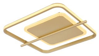 GLOBO LED Deckenlampe Reball 36x40 cm goldfarbig