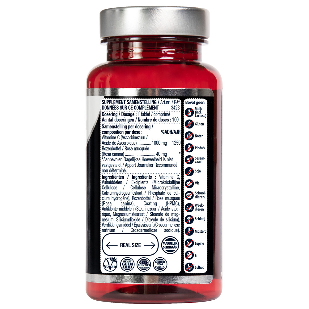 Lucovitaal Vitamine C 1000 100 tabletten