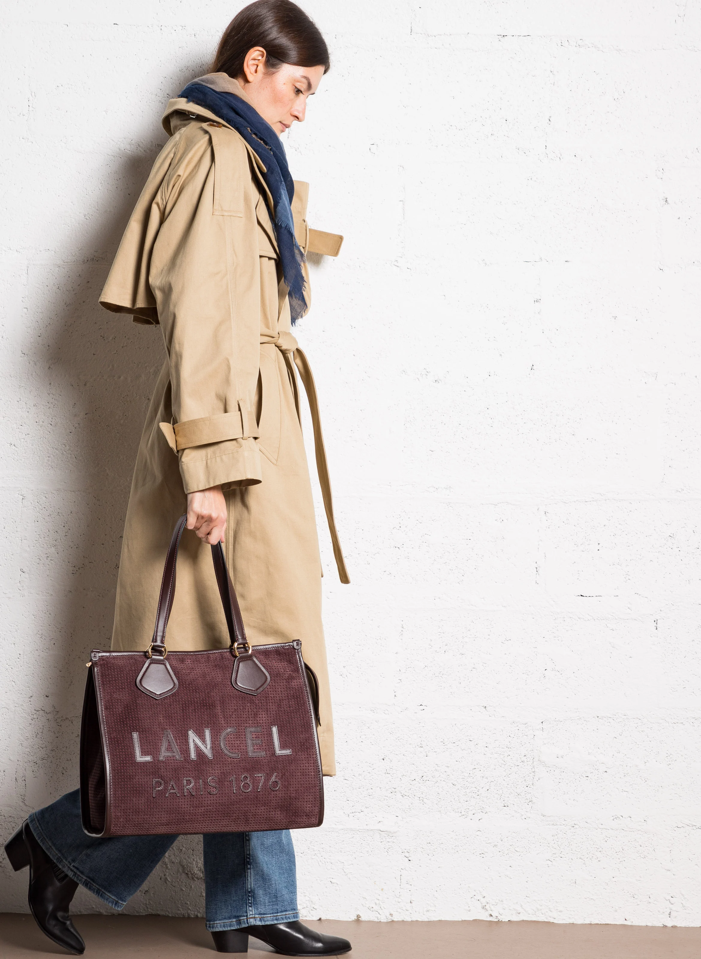 Sac cabas en cuir | Marron