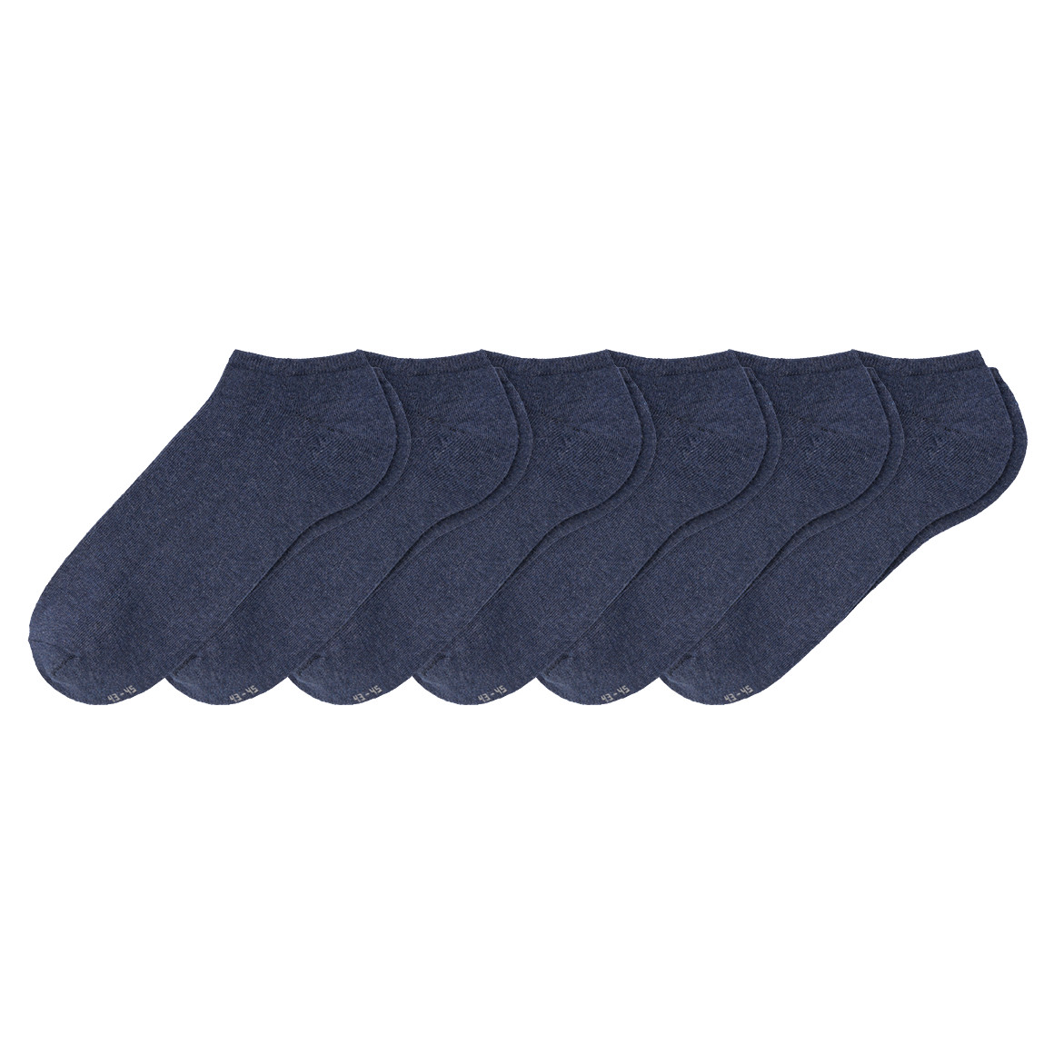 VanVaan 6 Paar Herren Sneaker-Socken im Set dunkelblau