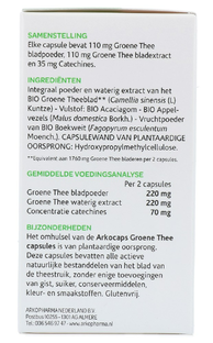 Arkocaps Groene Thee Capsules 150CP
