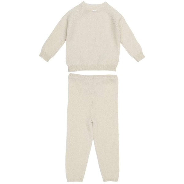 Natural Doppio Cashmere Strik Dragt