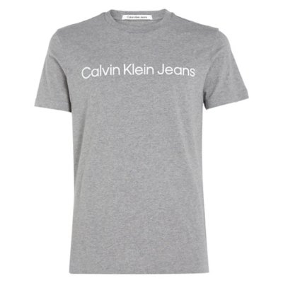 Tee-shirt à manches courtes homme Core Institutional Logo Slim CALVIN KLEIN