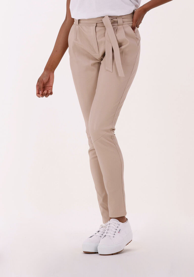 IBANA beige ibana pantalon paula stretch