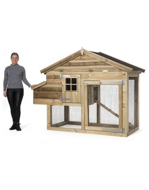 Voldux Dierenverblijf Nova Links - Dierenverblijf - 210x90x155 cm Naturel