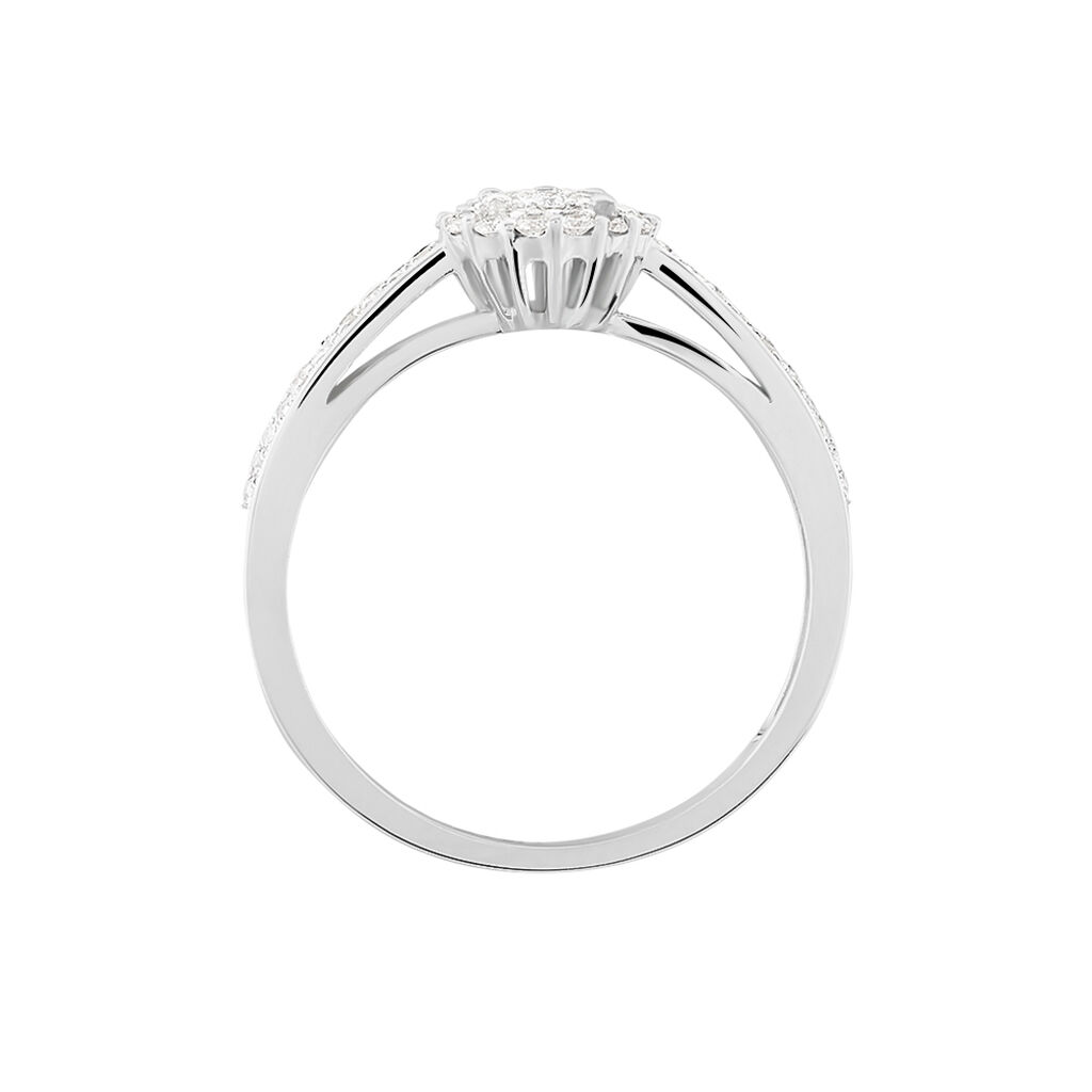 Bague Liah Or Blanc Diamant