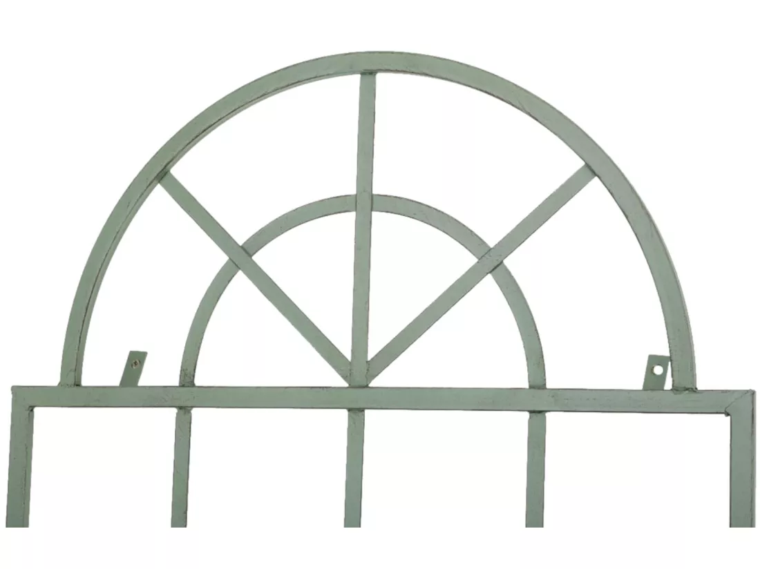 Lot de 2 Treillis - Métal & Métal - Vert antique - Viva