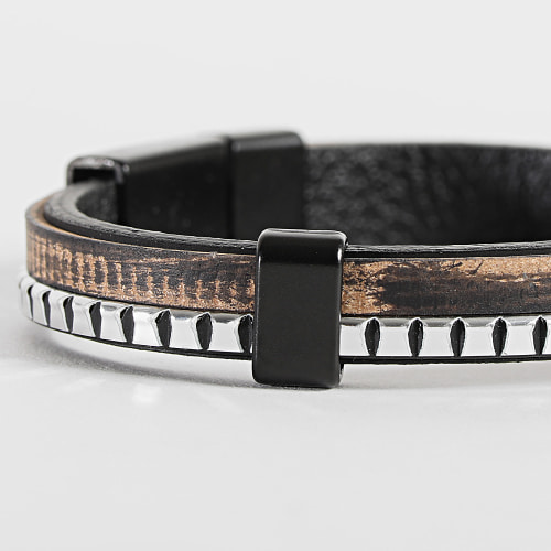 Bracelet Noir Marron