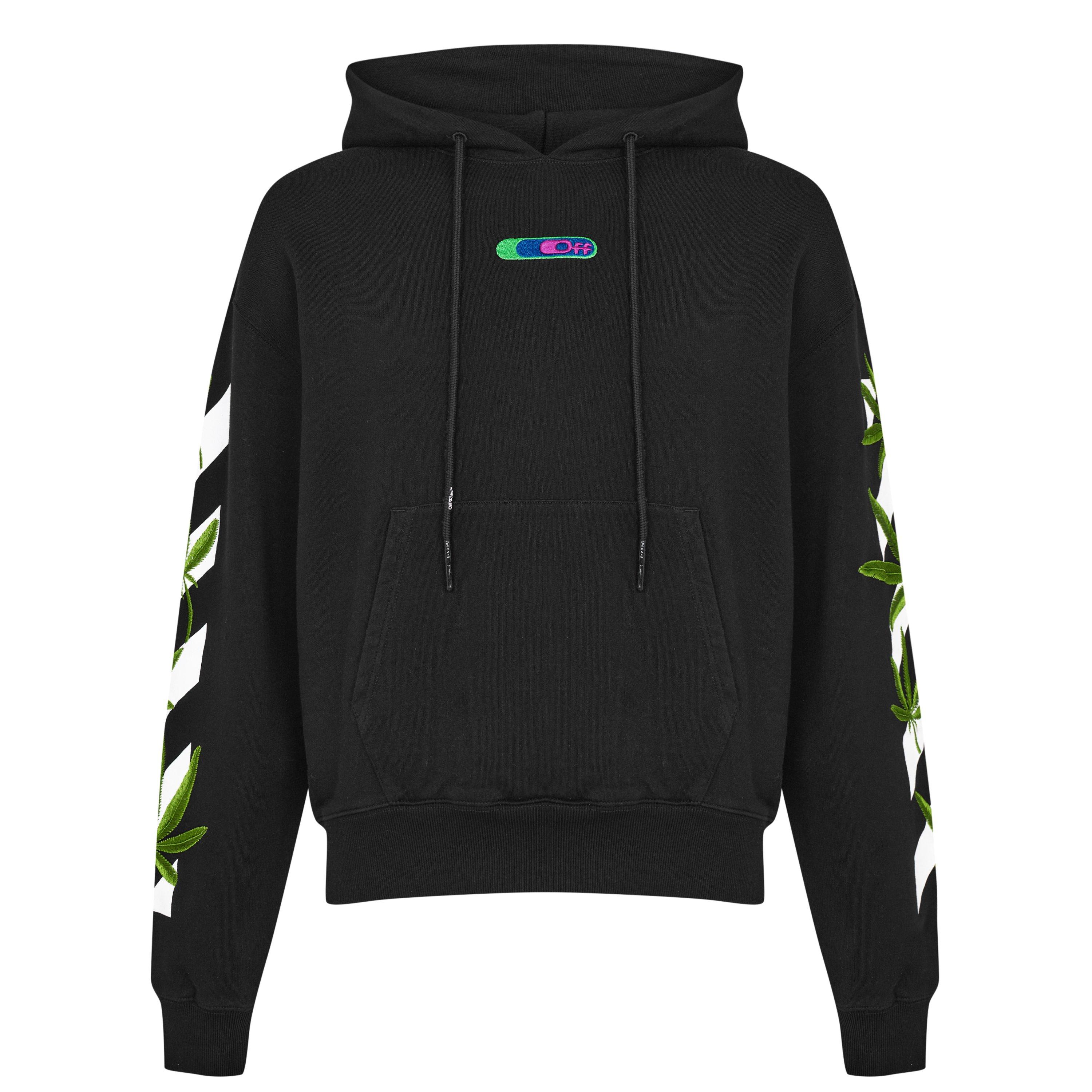 Off White Weed Arrows Oth Hoodie
