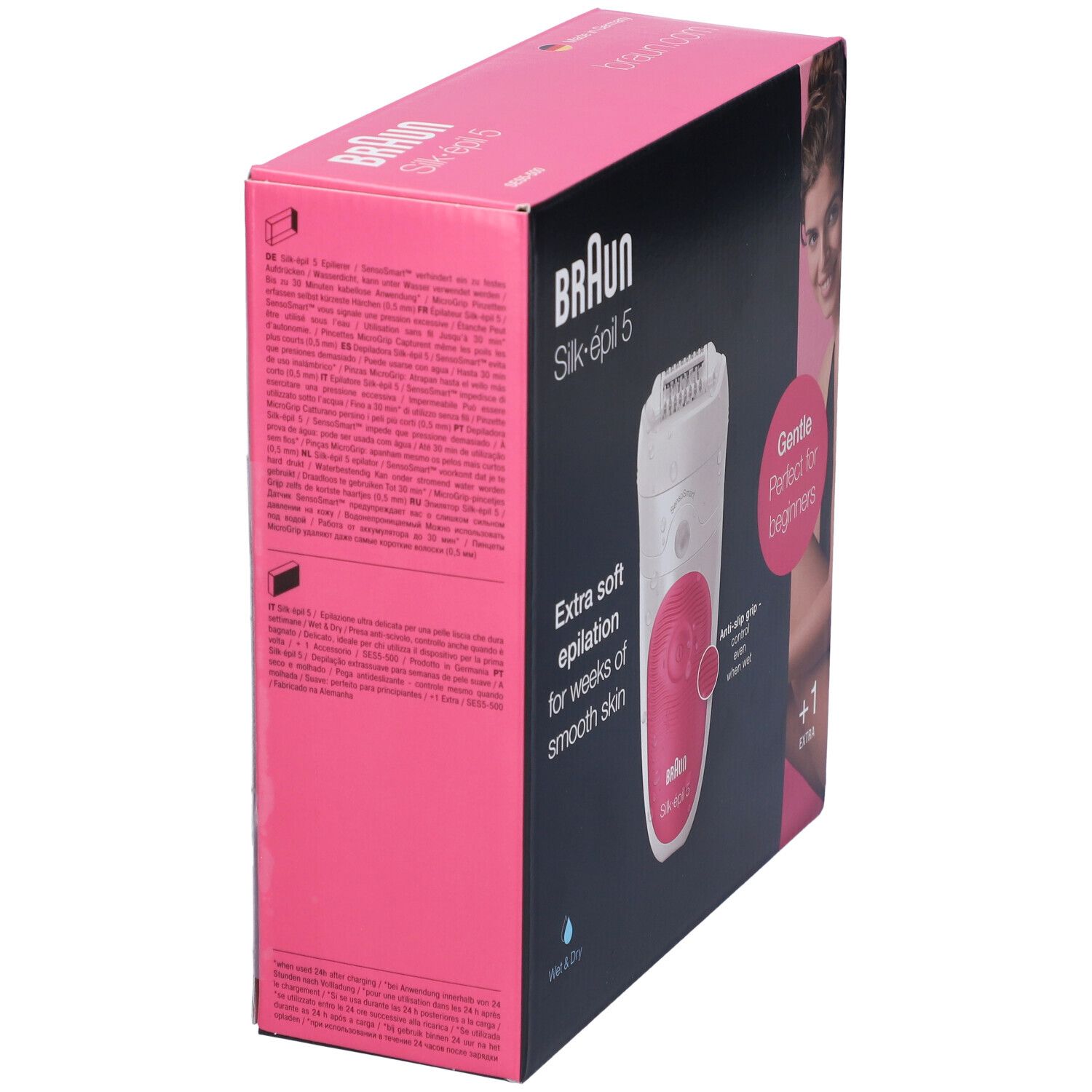 Braun Silk-épil 5-500 SensoSmartTM Epilierer Epiliergerät