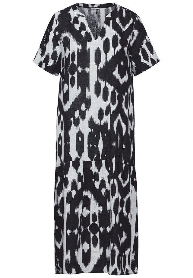 STREET ONE Midikleid Ohne Taschen mit Volants
