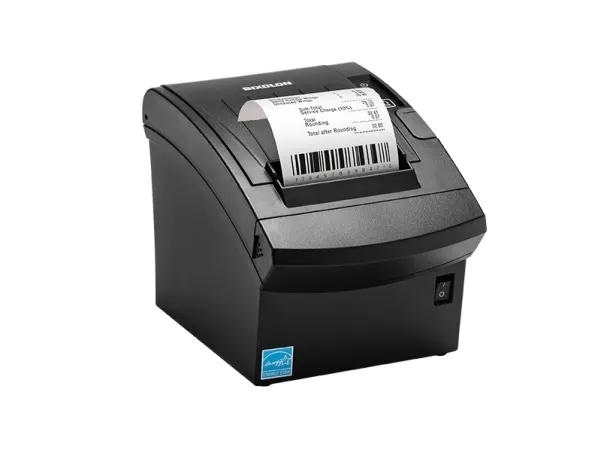 BIXOLON SRP-350plusV - Kvitteringsprinter - direkte termisk - Rulle (8 cm) - 180 dpi - op til 400 mm/sek. - USB 2.0, LAN - skærer
