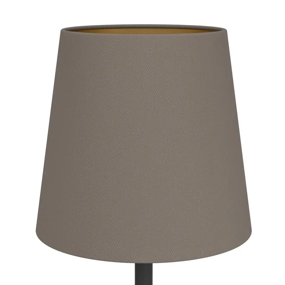 EGLO Fiorana Tafellamp - E14 - 53 cm - Zwart/Cappucino/Goud