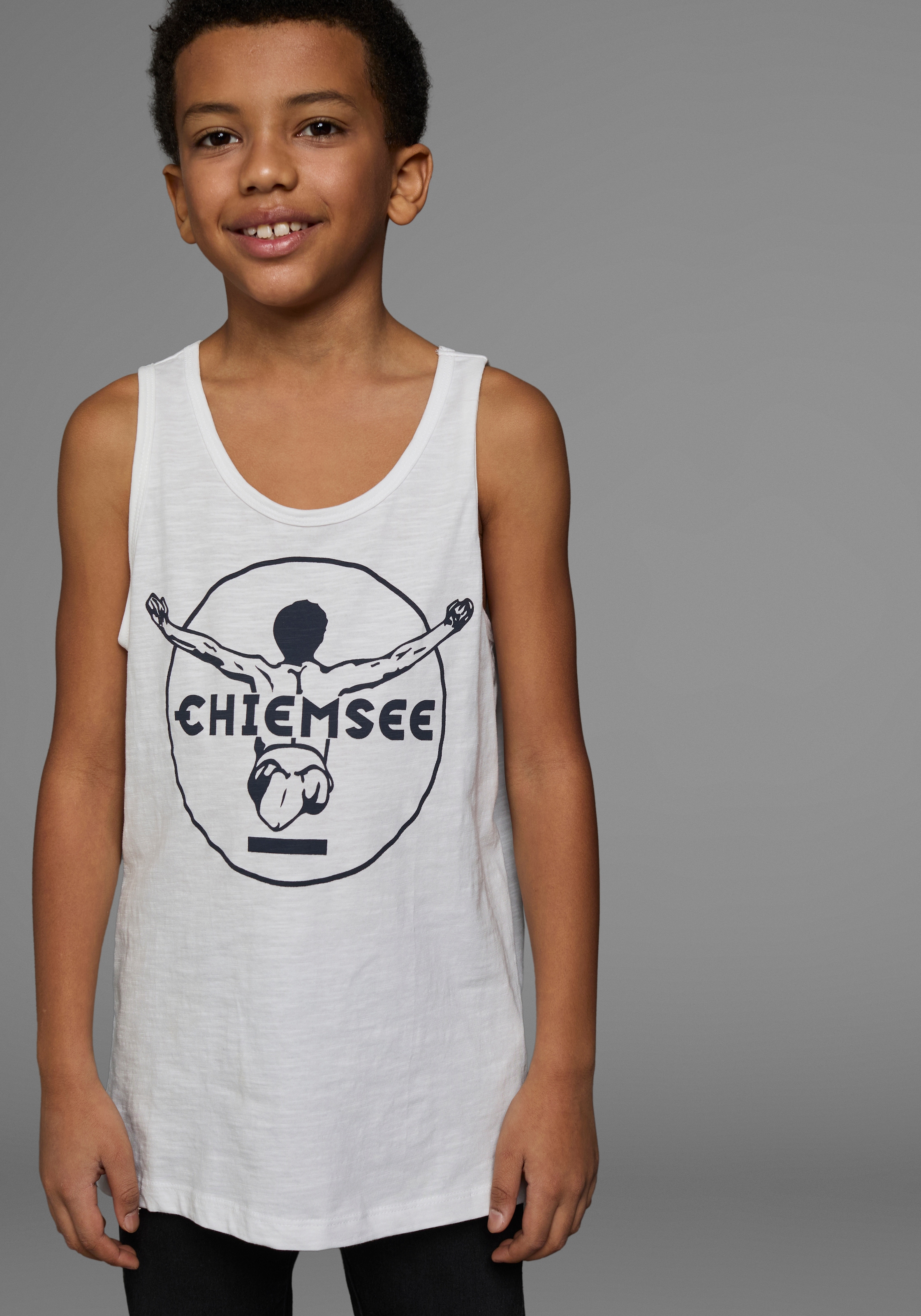 Chiemsee Tanktop »BASIC«, mit Logo-Druck in Kontrast