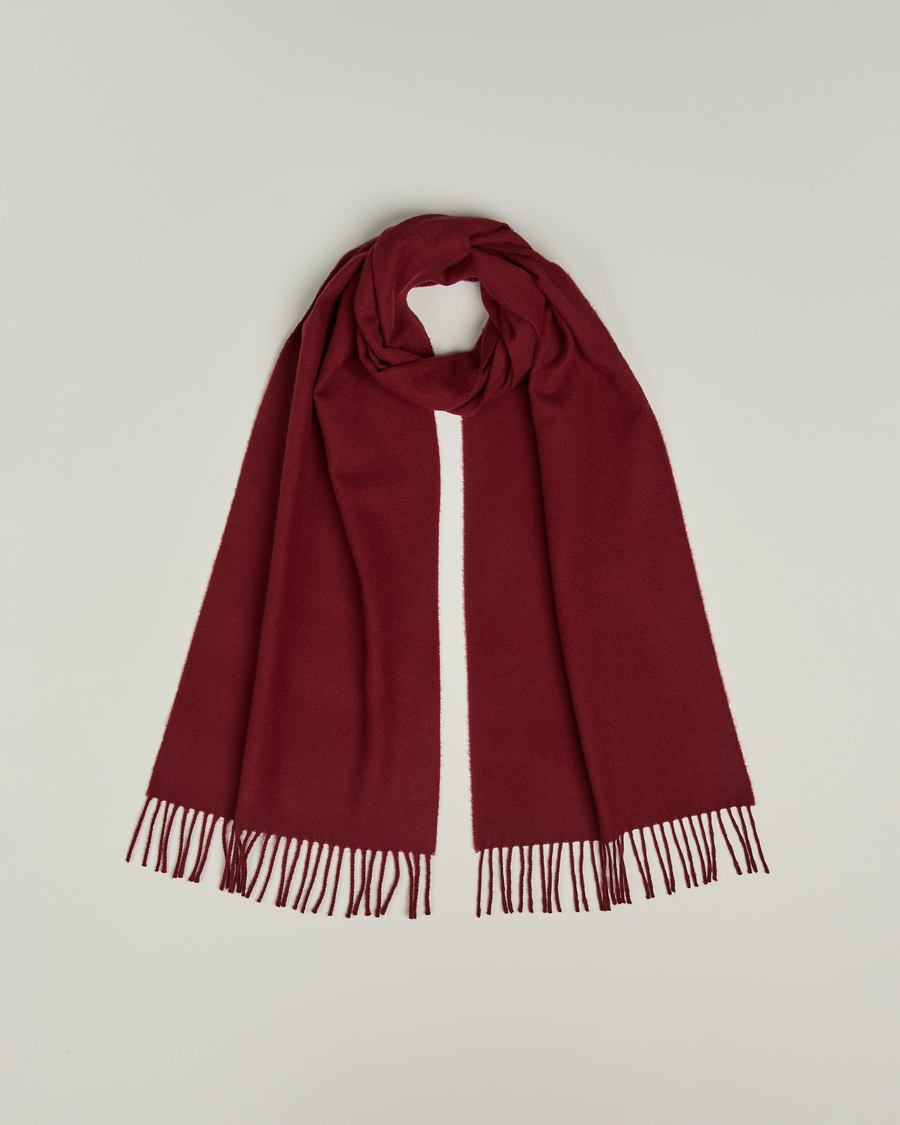 GANT Wool Scarf Plumped Red