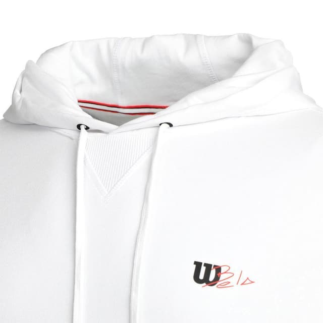 Wilson M Triblend Hoodie Br Wt Pdl, Padel og tennissweater herrer