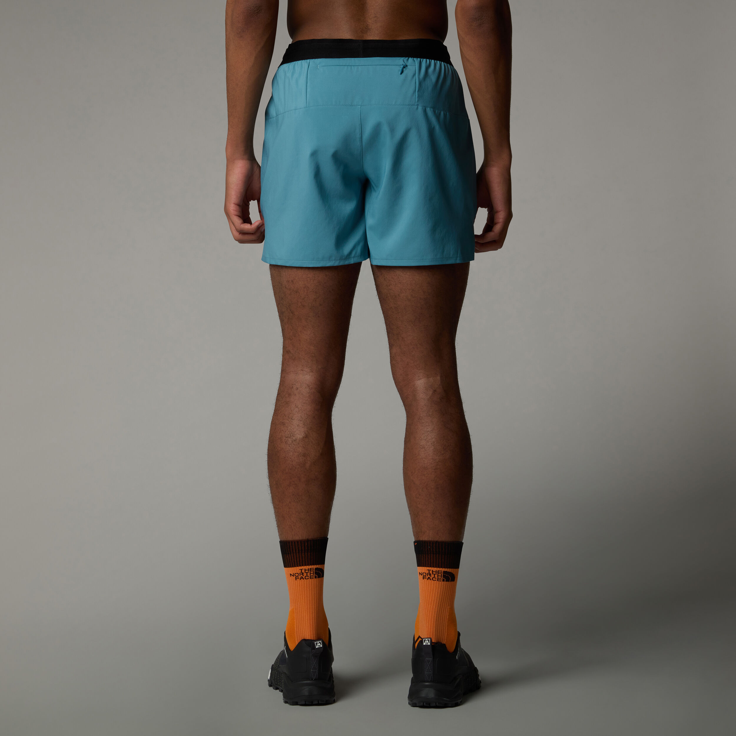 The North Face Breeze 5in Short De Running Hommes - Bleu Gris