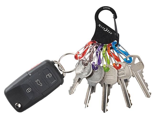 NITE IZE - MOUSQUETON / PORTE CLE KEY RACK