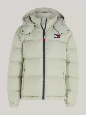 Jaqueta puffer Alaska com capuz