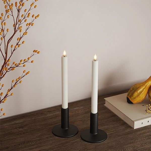 Deluxe Homeart - Led Kaars Wit 2.2 x 24 cm