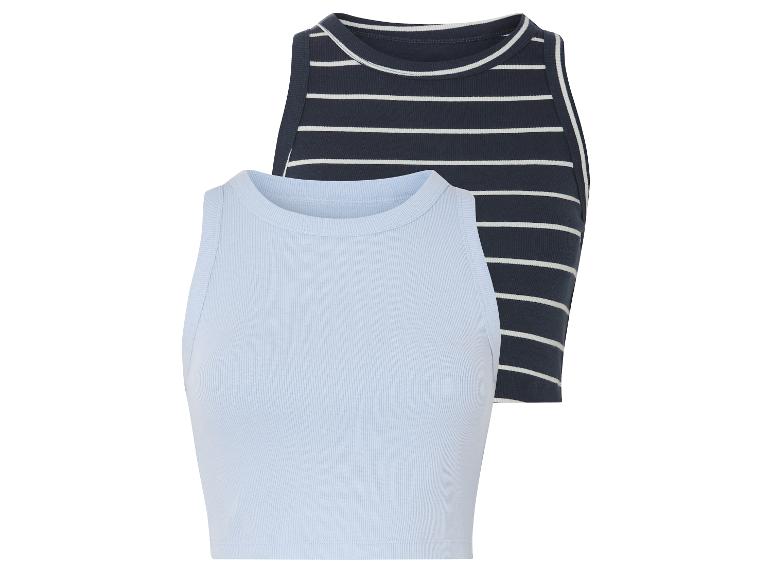 2 korte dames tops
