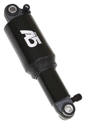 AMORTISSEUR VTT ALU AIR REGLABLE NOIR DEBATTEMENT 40mm AXE 8mm (ENTRAXE 165mm)