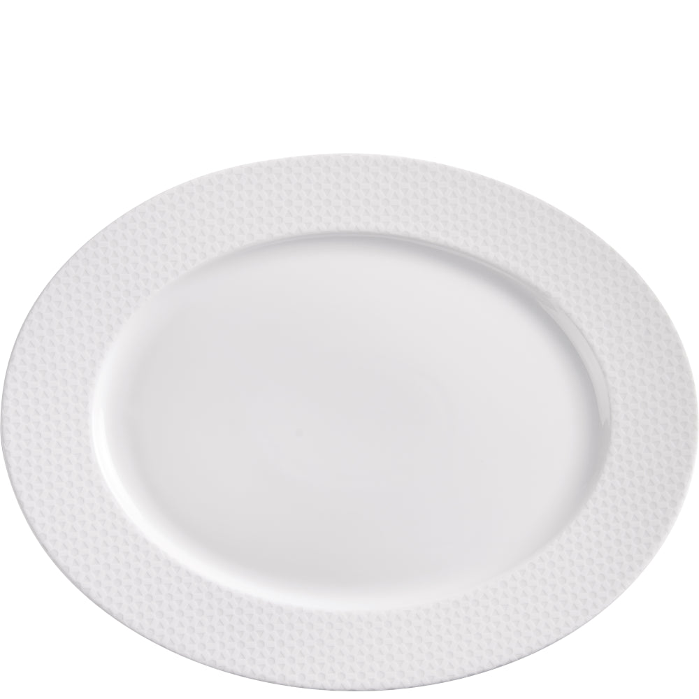 KAHLA System Plus Platte oval 32 cm Honeycomb