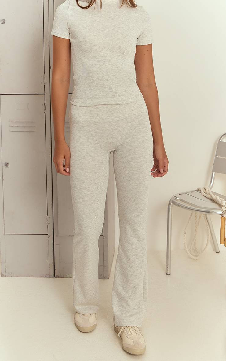 Gris Cendré Pantalon De Yoga Ultra Doux