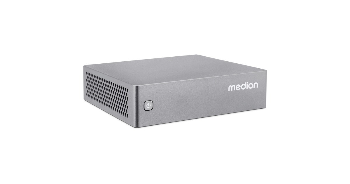 MedionMini S06 MD35315 barebone  (Zilver | Core i3-1315U | UHD Graphics | 8 GB | 512 GB SSD | Geen OS)