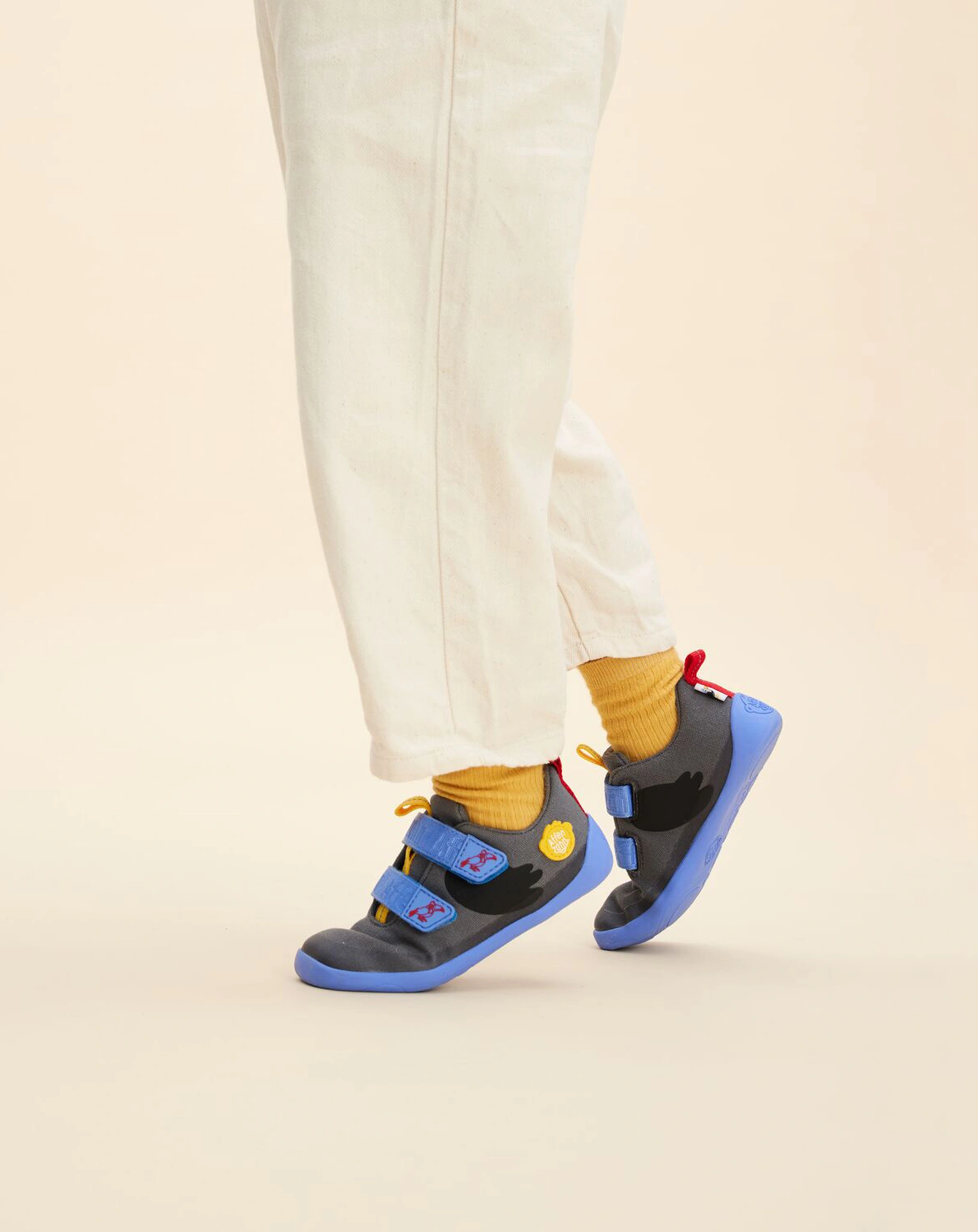 Klett-Halbschuhe LUCKY TUKAN in grau