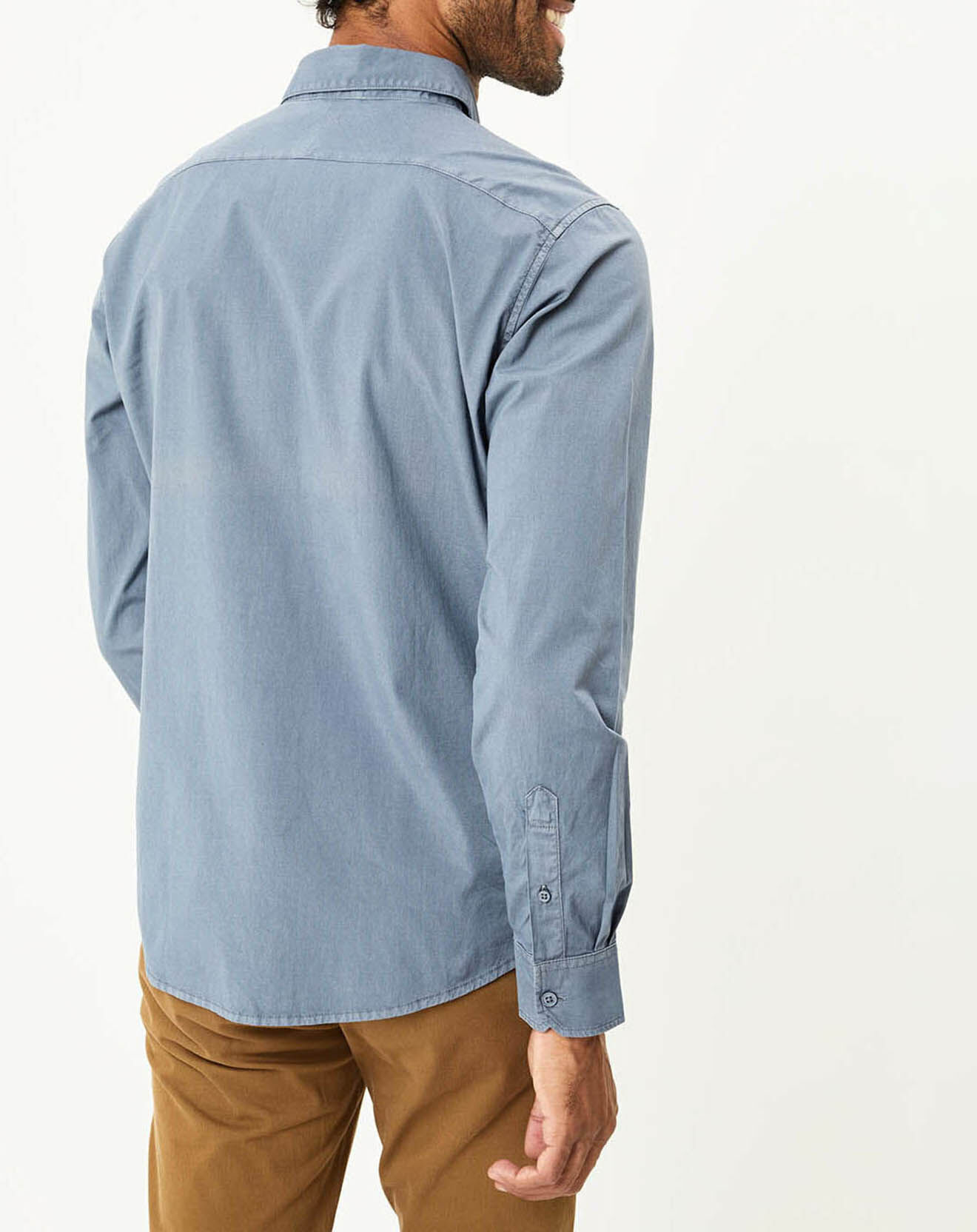 Dockers Chemise WaterLess Alpha Spread Colla bleue
