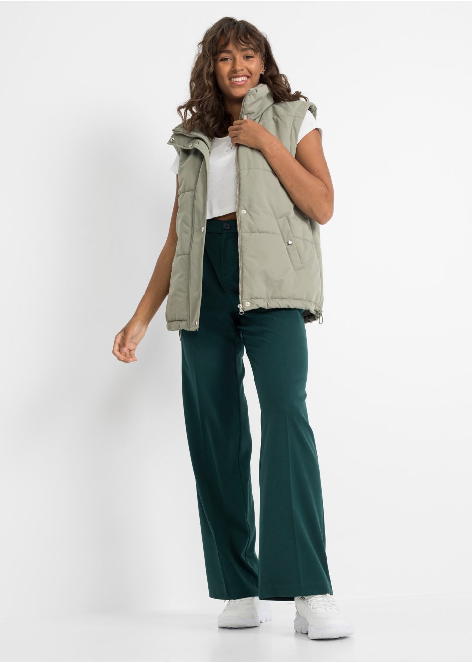 Pantalon large à pinces