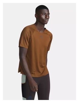 Maillot manches courtes Craft Pro Trail Marron