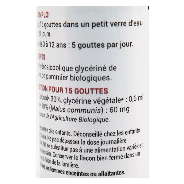 Oemine Macérât Glycériné Pommier Bio 30ml