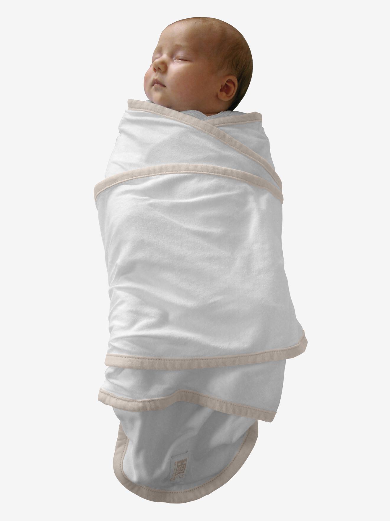 Swaddle Miracle RED CASTLE branco/bege