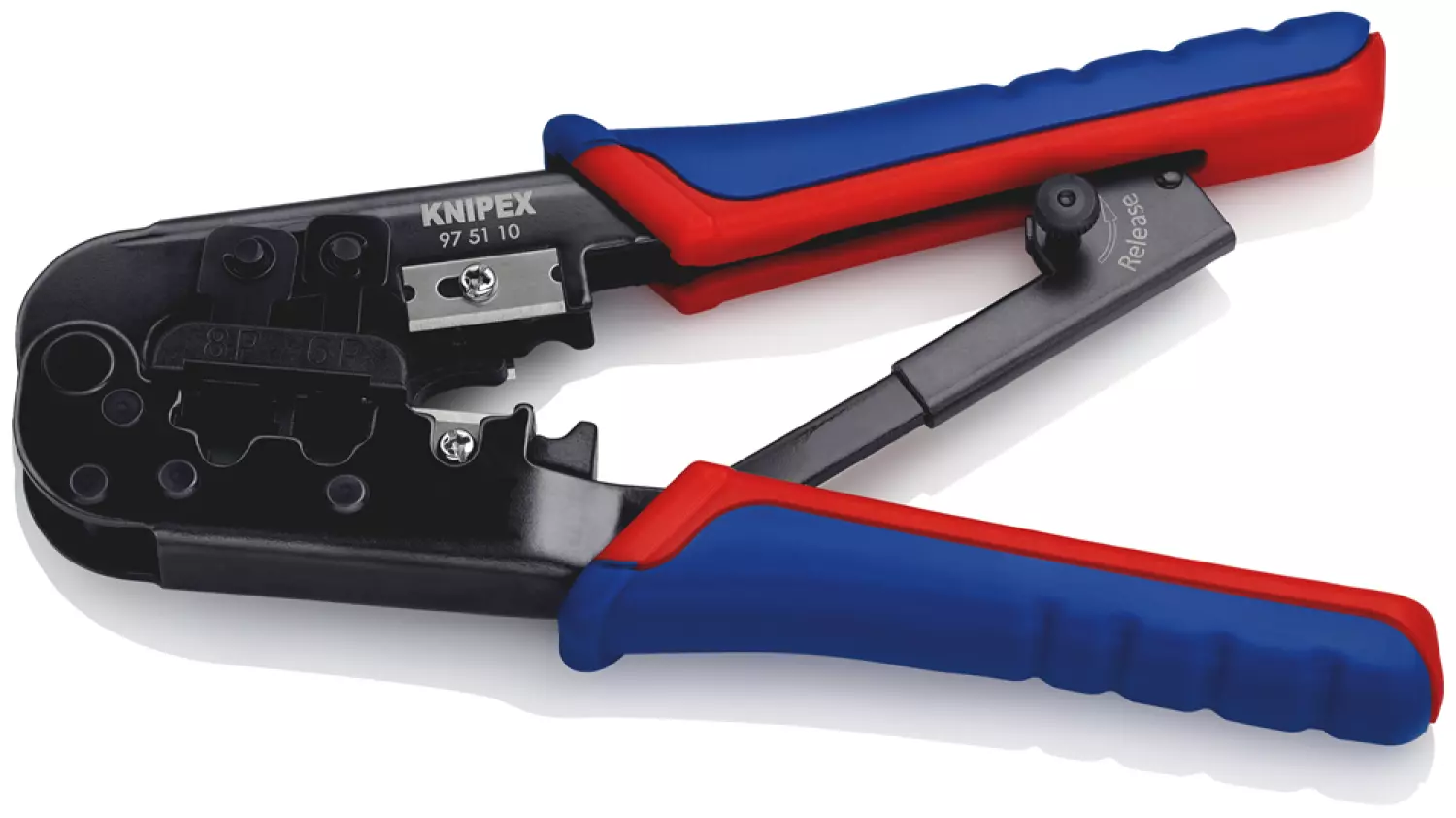 Knipex 975110 Krimptang voor Westernstekkers - 190mm