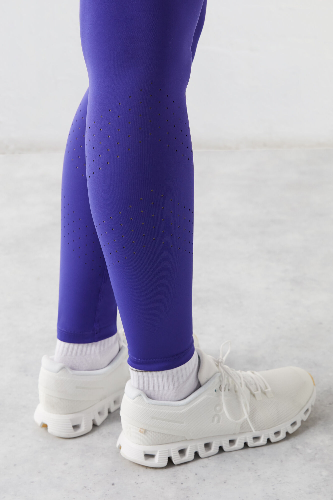 Leggings elásticas 4D azul-violeta - rosa
