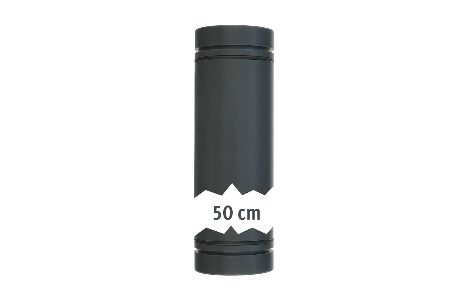 Lilie Rohr 40mm, beidseitig mit O-Ring, Länge: 80mm