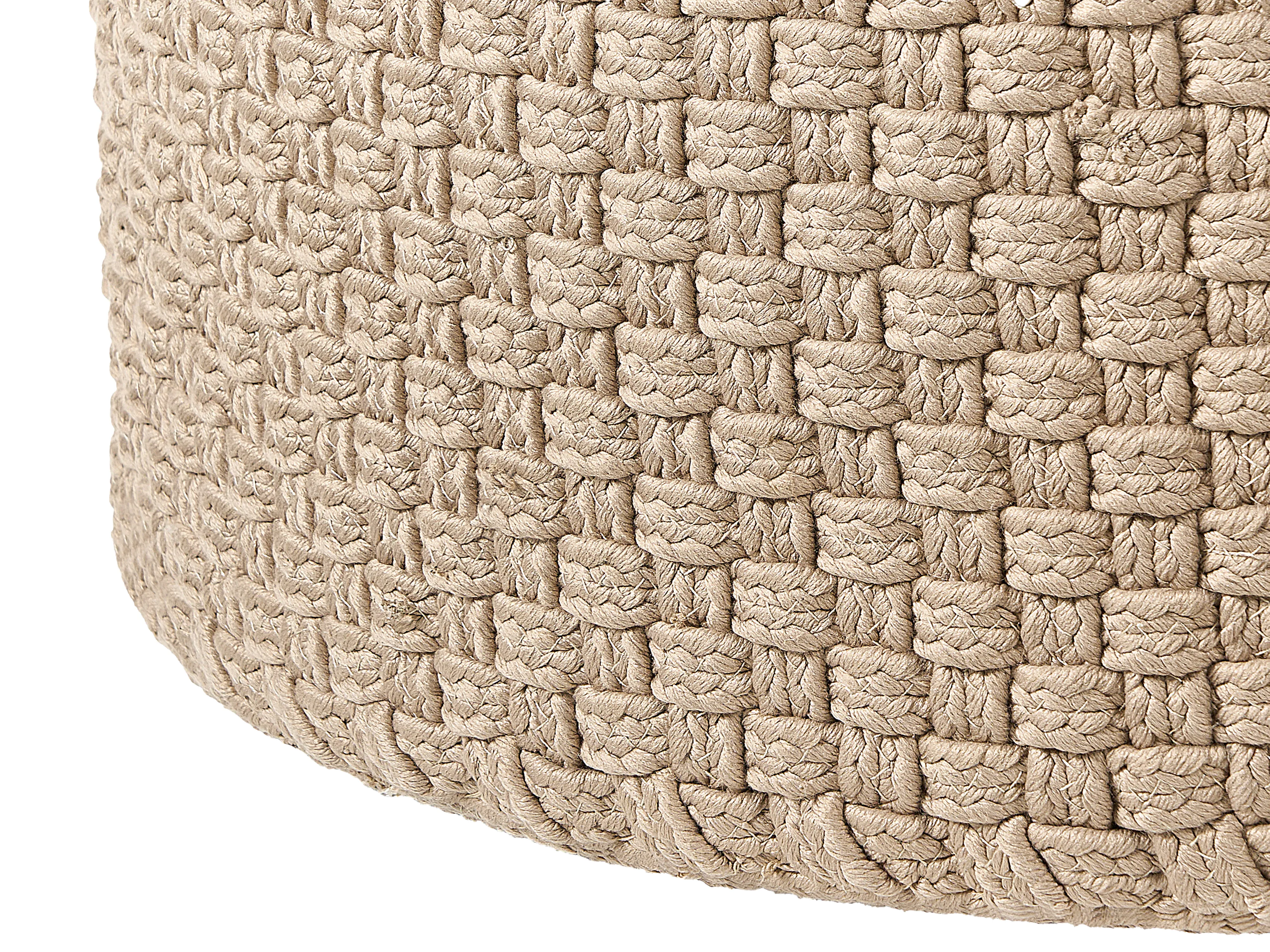 Buitenpoef beige ⌀ 70 cm MITHI